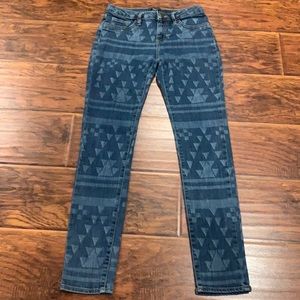 GapKids Super Skinny Fit Denim patterned Jeans 12